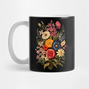 Vintage Flowers Mug